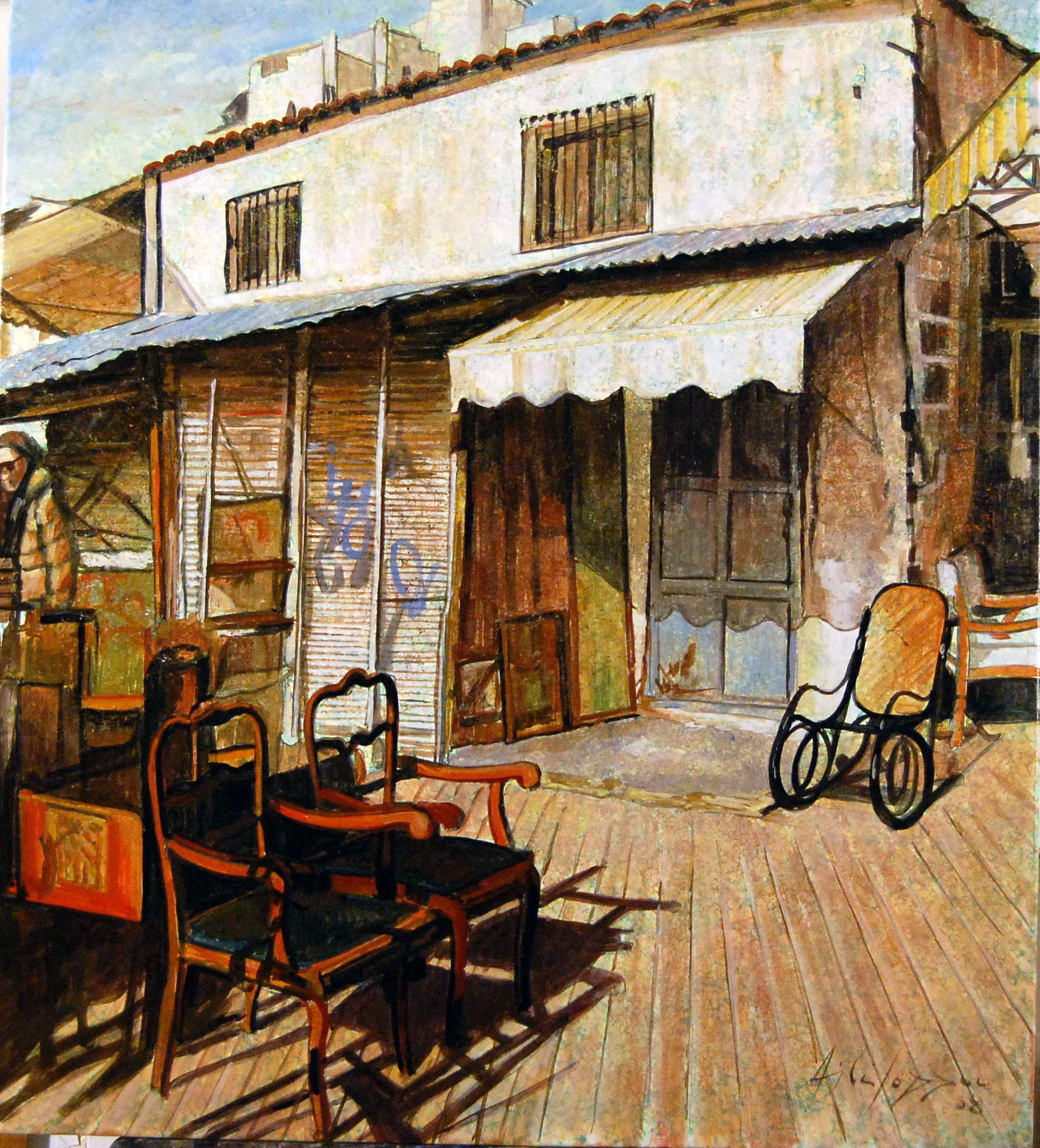 Η ζωγραφική του Αχιλλέα Αϊβαζόγλου 